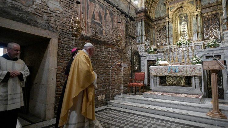 Papež František v Loretu | Zdroj: Vatican News